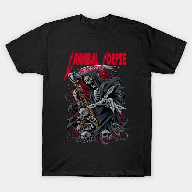 CANNIBAL CORPSE MERCH VTG T-Shirt by rdsgnnn